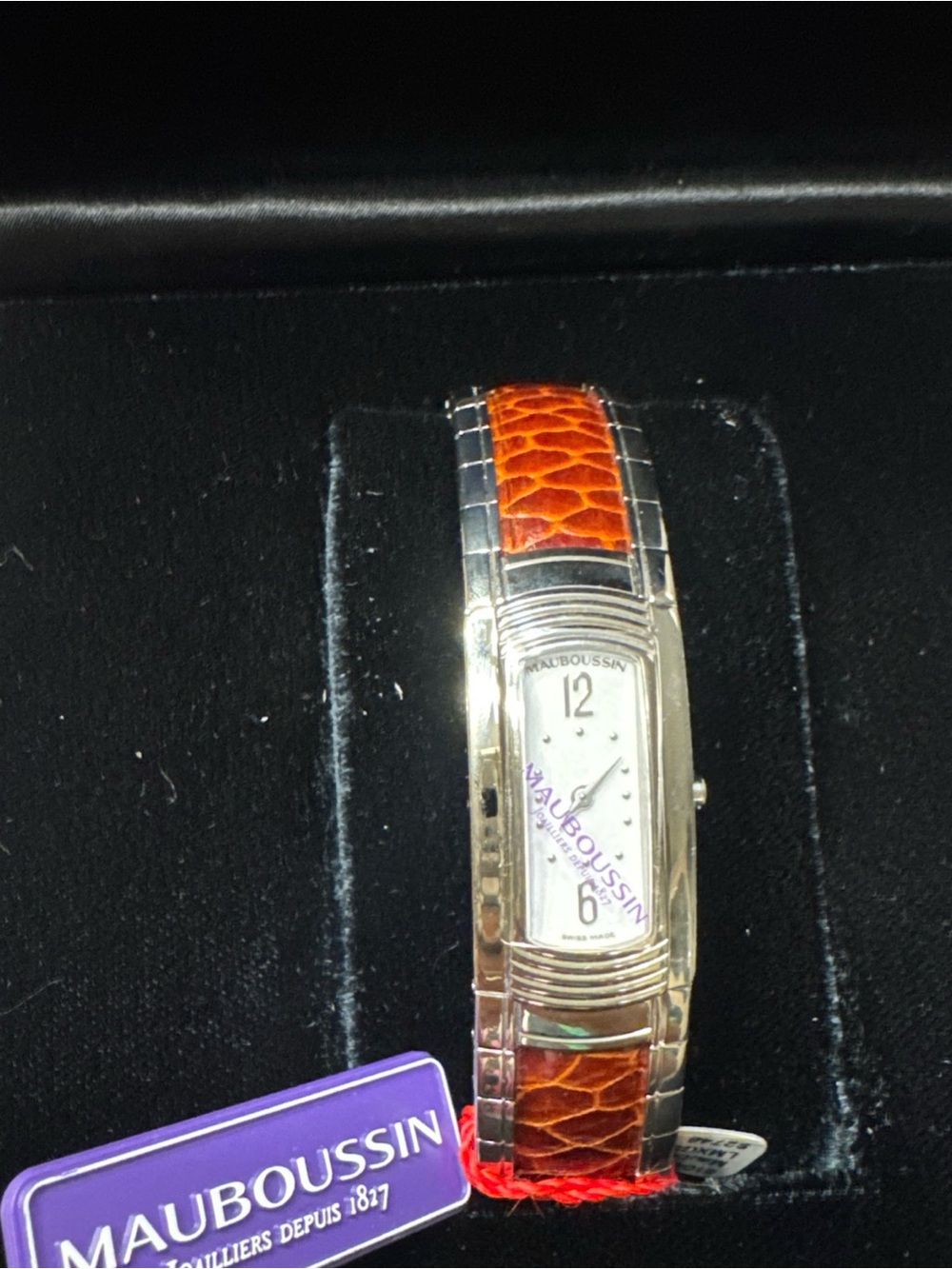 Mauboussin Swiss made bangle watch